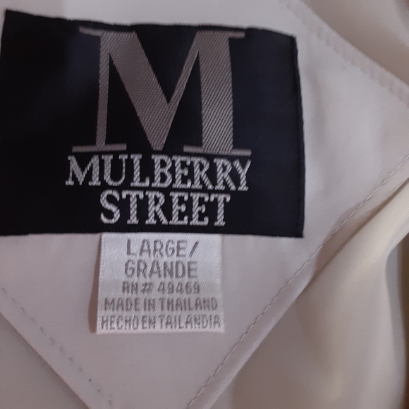 MULBERRY STREET, Large, Nylon,  Rayon, Poly Blend Zip & Snap Hi Neck Jkt - Picture 2 of 14